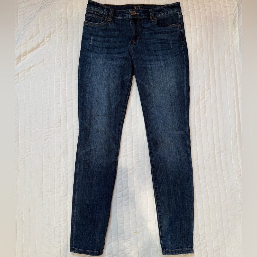 KUT From The Cloth Toothpick Skinny Denim Jeans Size 8